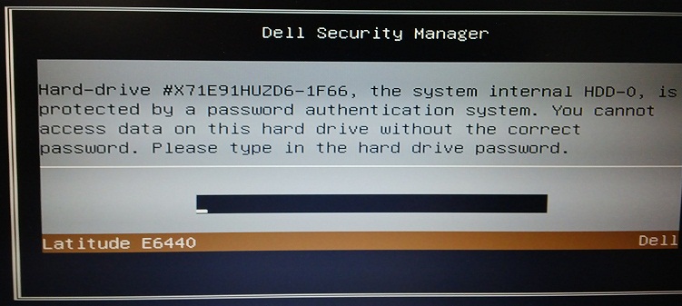 dell xps hdd password 1f66