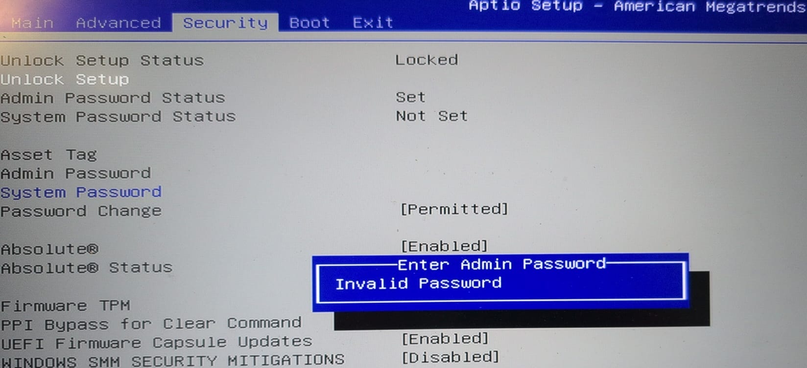 dell bios password from service tag