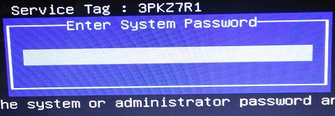 dell Inspiron 14 3451 bios password reset