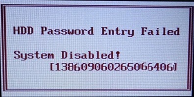samsung system disable HDD ( 18 chars )